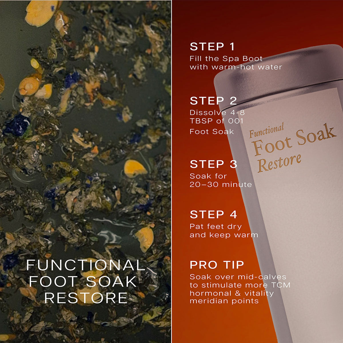 SOLE TO SOUL RELAX RITUAL (Worth £65)